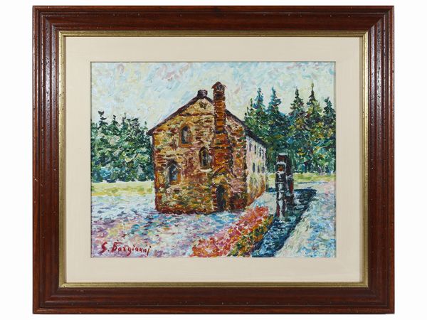 Guido Borgianni : Il frantoio  - Asta Arte Moderna e Contemporanea - Associazione Nazionale - Case d'Asta italiane