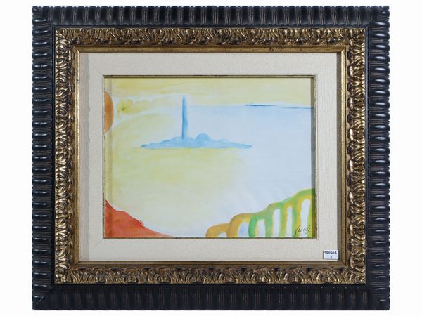 VIRGILIO GUIDI : San Giorgio  - Asta Arte Moderna e Contemporanea - Associazione Nazionale - Case d'Asta italiane