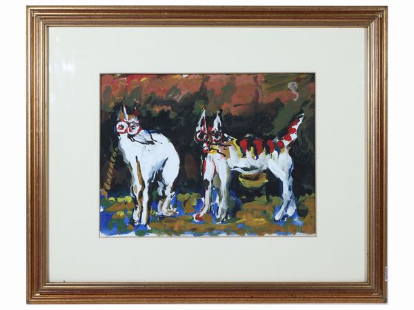 Silvio Loffredo : Gattini  - Asta Arte Moderna e Contemporanea - Associazione Nazionale - Case d'Asta italiane