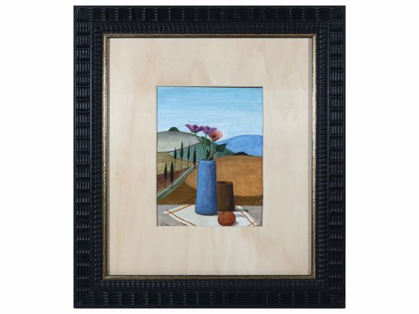 ROBERTO MASI : Primavera in campagna  - Asta Arte Moderna e Contemporanea - Associazione Nazionale - Case d'Asta italiane