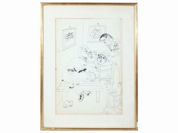 Ettore Scola : Brutti, sporchi e cattivi 1976  - Asta Arte Moderna e Contemporanea - Associazione Nazionale - Case d'Asta italiane