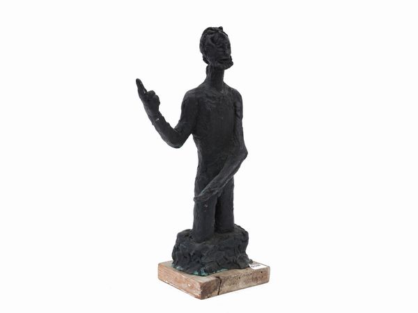 Libero Andreotti : Brandano pescatore, fine Anni Venti  - Asta Arte Moderna e Contemporanea - Associazione Nazionale - Case d'Asta italiane