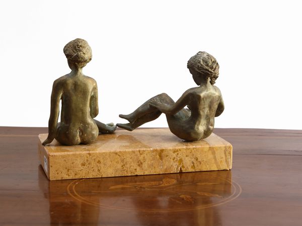 Claudio Parigi : Le sorelle etrusche 2007  - Asta Arte Moderna e Contemporanea - Associazione Nazionale - Case d'Asta italiane