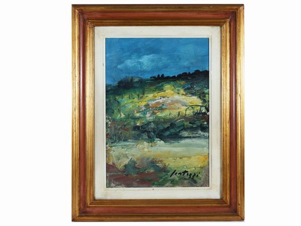 Sergio Scatizzi : Paesaggio  - Asta Arte Moderna e Contemporanea - Associazione Nazionale - Case d'Asta italiane