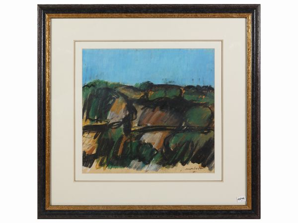 Ennio Morlotti : Rocce Anni Ottanta  - Asta Arte Moderna e Contemporanea - Associazione Nazionale - Case d'Asta italiane