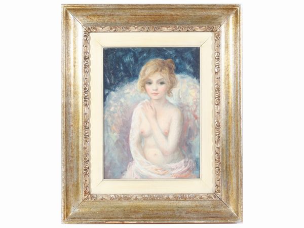 Leonardo Pizzanelli : Nudo 1959  - Asta Arte Moderna e Contemporanea - Associazione Nazionale - Case d'Asta italiane