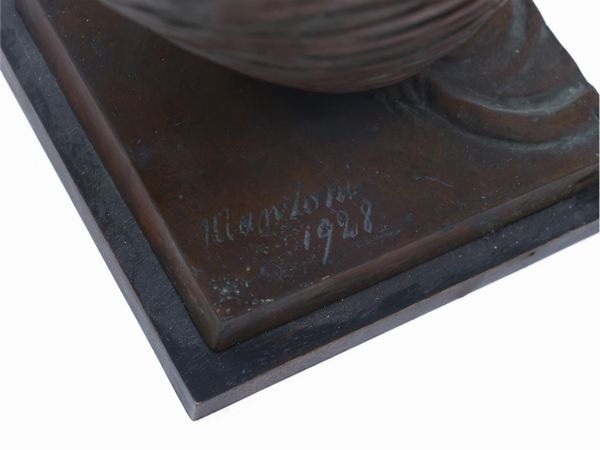 Bambino su ciclone 1928  - Asta Arte Moderna e Contemporanea - Associazione Nazionale - Case d'Asta italiane