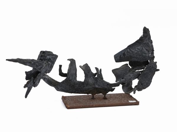 Raffaello Arcangelo Salimbeni : Composizione  - Asta Arte Moderna e Contemporanea - Associazione Nazionale - Case d'Asta italiane