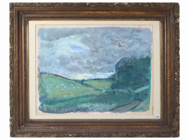 Elisabeth Chaplin : Paesaggio  - Asta Arte Moderna e Contemporanea - Associazione Nazionale - Case d'Asta italiane