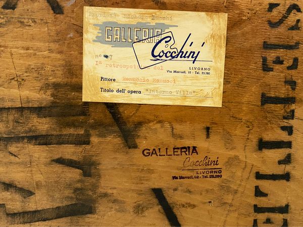 Renuccio Renucci : Paesaggio alberato  - Asta Arte Moderna e Contemporanea - Associazione Nazionale - Case d'Asta italiane