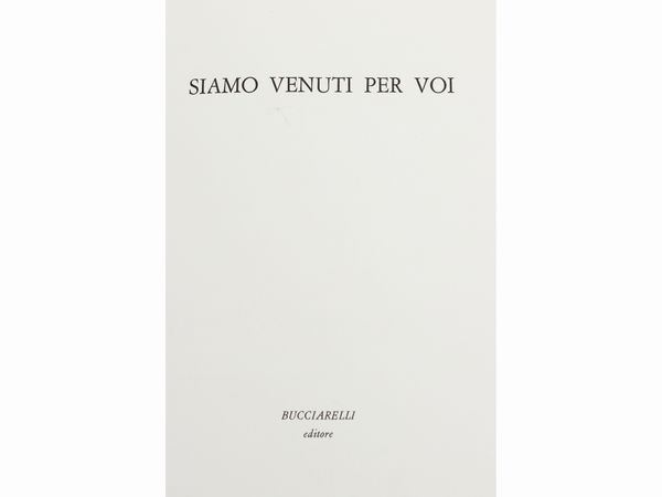 VIRGILIO GUIDI : Quattro libri d'artista  - Asta Arte Moderna e Contemporanea - Associazione Nazionale - Case d'Asta italiane