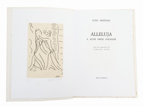 VIRGILIO GUIDI : Quattro libri d'artista  - Asta Arte Moderna e Contemporanea - Associazione Nazionale - Case d'Asta italiane