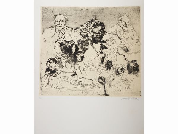 WALTER PIACESI : Quattro libri d'artista  - Asta Arte Moderna e Contemporanea - Associazione Nazionale - Case d'Asta italiane