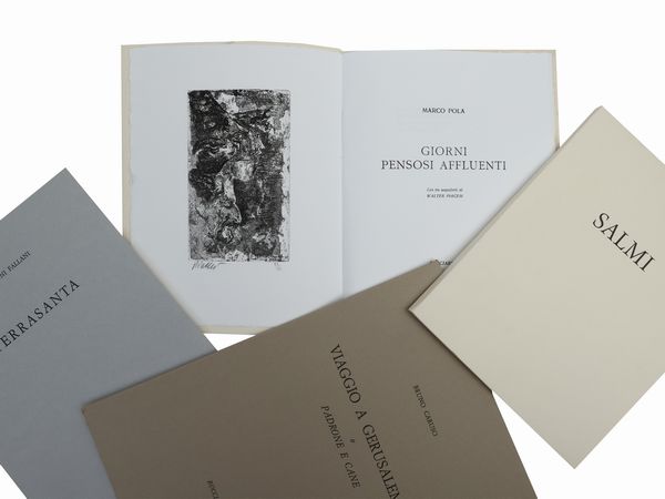 Fazzini - Caruso - Piacesi - Conti  - Asta Arte Moderna e Contemporanea - Associazione Nazionale - Case d'Asta italiane