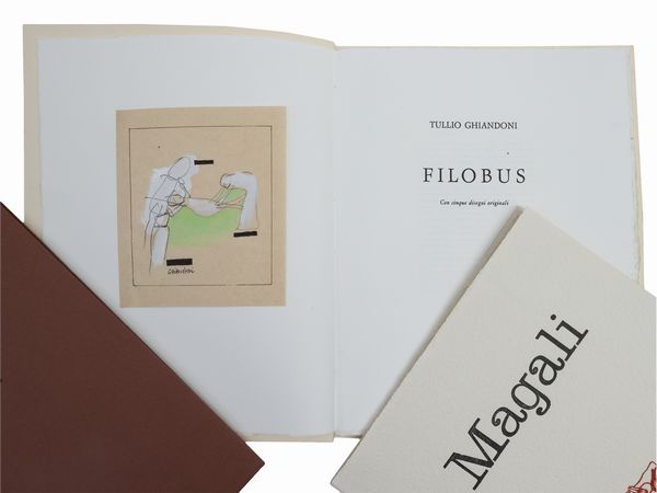 Cinque libri d'artista  - Asta Arte Moderna e Contemporanea - Associazione Nazionale - Case d'Asta italiane