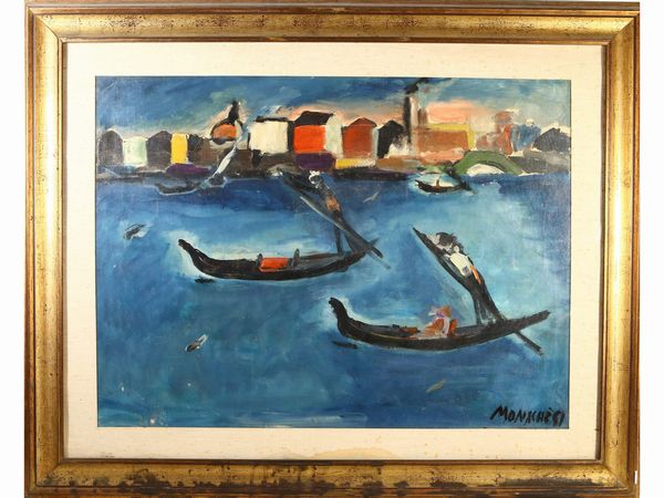 Sante Monachesi : Venezia  - Asta Arte Moderna e Contemporanea - Associazione Nazionale - Case d'Asta italiane