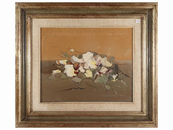 Sergio Scatizzi : Fiori 1971  - Asta Arte Moderna e Contemporanea - Associazione Nazionale - Case d'Asta italiane
