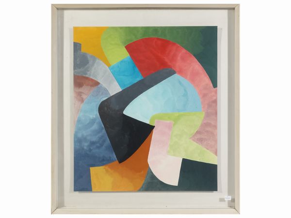 Anna Romano : Composizione  - Asta Arte Moderna e Contemporanea - Associazione Nazionale - Case d'Asta italiane