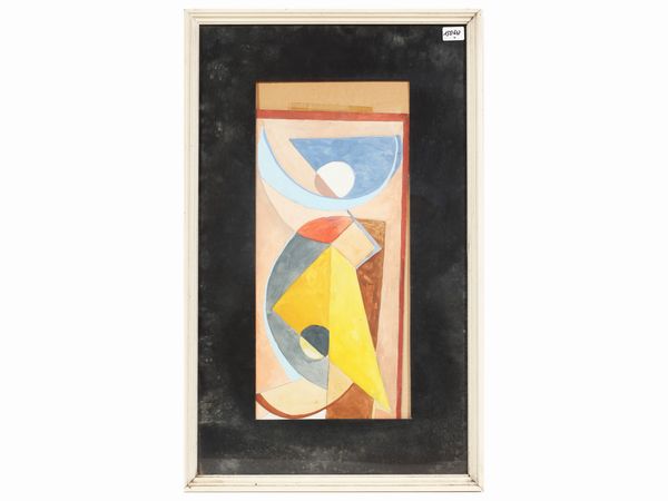 Anna Romano : Composizione  - Asta Arte Moderna e Contemporanea - Associazione Nazionale - Case d'Asta italiane