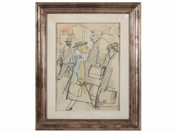 MINO MACCARI : Personaggi  - Asta Arte Moderna e Contemporanea - Associazione Nazionale - Case d'Asta italiane