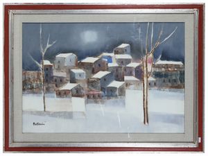 Lido Bettarini - Paesaggio invernale