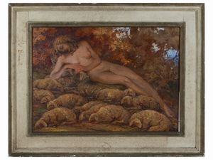 Giannino Castiglioni - Scena allegorica