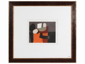 AFRO BASALDELLA - Composizione, da Les Fleurs du Mal