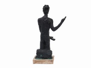 Libero Andreotti : Brandano pescatore, fine Anni Venti  - Asta Arte Moderna e Contemporanea - Associazione Nazionale - Case d'Asta italiane