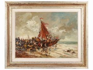 Norberto Martini - Scena d'imbarco 1995