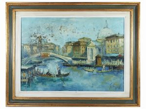 Emanuele Cappello - Veduta di Venezia