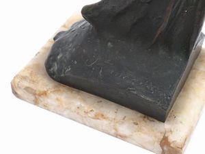 Oreste Zampieri : Figura femminile  - Asta Arte Moderna e Contemporanea - Associazione Nazionale - Case d'Asta italiane