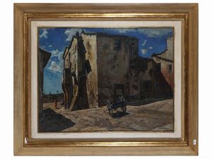 Paride Castellan - Scorcio di casa