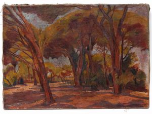 Ulvi Liegi - Viareggio in pineta 1928