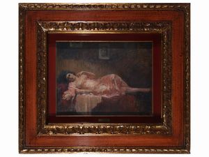 Cipriano Mannucci - Donna sdraiata