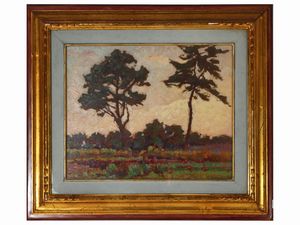 Renuccio Renucci - Paesaggio alberato