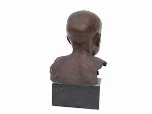 Vito Vaccaro : Testa di bambino  - Asta Arte Moderna e Contemporanea - Associazione Nazionale - Case d'Asta italiane