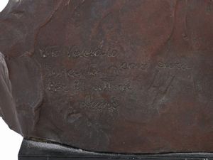 Vito Vaccaro : Testa di bambino  - Asta Arte Moderna e Contemporanea - Associazione Nazionale - Case d'Asta italiane