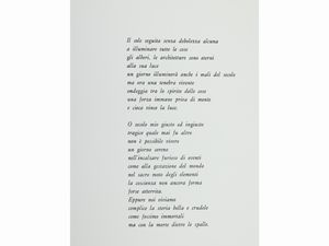 VIRGILIO GUIDI : Quattro libri d'artista  - Asta Arte Moderna e Contemporanea - Associazione Nazionale - Case d'Asta italiane