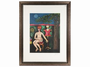 Franco Gentilini - Composizione con figura