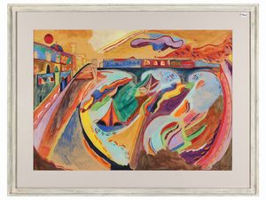 LUCIANO SCHIFANO - Ponte Vecchio