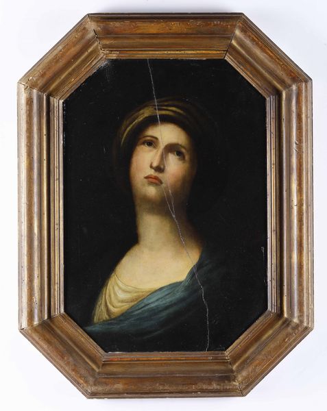 Scuola del XVIII secolo Figura di sibilla  - Asta Dipinti Antichi - Associazione Nazionale - Case d'Asta italiane