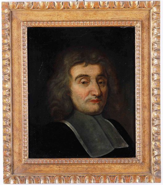 Scuola del VIII secolo Ritratto maschile  - Asta Dipinti Antichi - Associazione Nazionale - Case d'Asta italiane