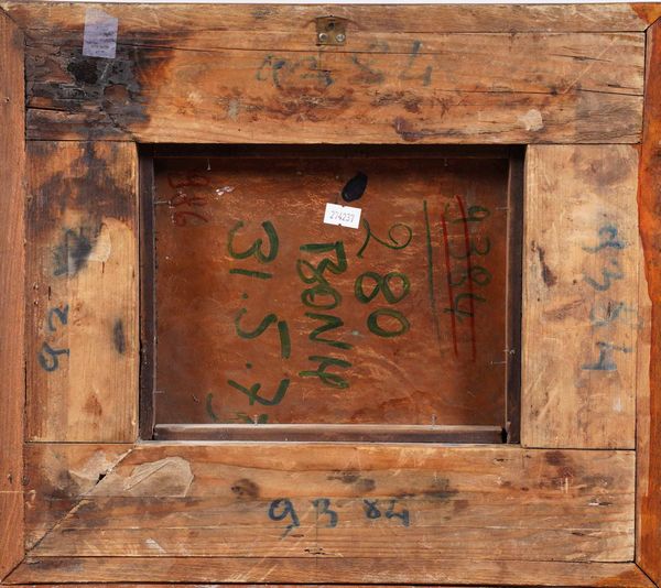 Scuola fiamminga del XVII secolo Ges nellorto del Getsemani  - Asta Dipinti Antichi - Associazione Nazionale - Case d'Asta italiane