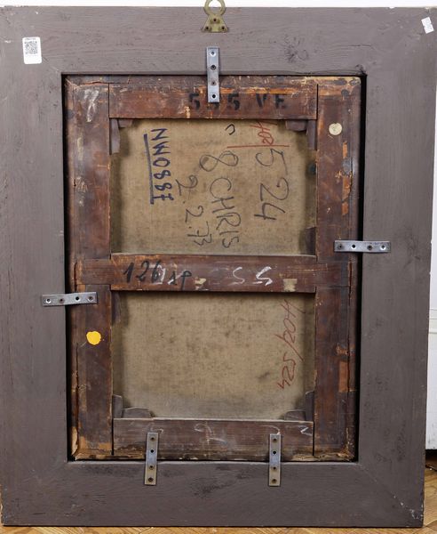 Scuola del XVIII secolo Giove e Io  - Asta Dipinti Antichi - Associazione Nazionale - Case d'Asta italiane