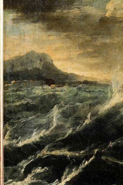 Scuola del XVII secolo Storie di Giona e la balena  - Asta Dipinti Antichi - Associazione Nazionale - Case d'Asta italiane