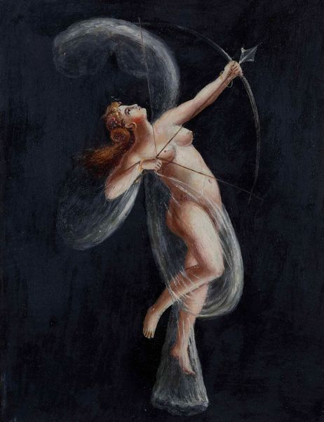 Scuola neoclassica del XIX secolo Figure allegoriche  - Asta Dipinti Antichi - Associazione Nazionale - Case d'Asta italiane