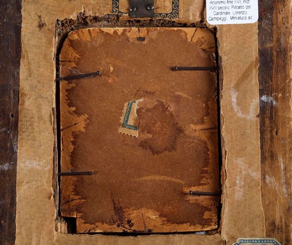 Scuola del XVII secolo Ritratto del cardinale Lorenzo Campeggi  - Asta Dipinti Antichi - Associazione Nazionale - Case d'Asta italiane