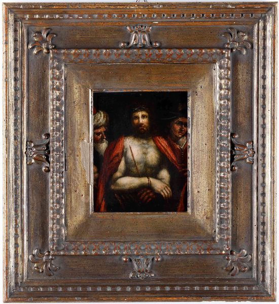 Scuola del XVII secolo Ecce Homo  - Asta Dipinti Antichi - Associazione Nazionale - Case d'Asta italiane
