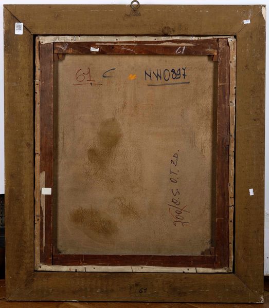 Bartolomé Esteban Murillo, copia da : Figura di bambino in un interno  - Asta Dipinti Antichi - Associazione Nazionale - Case d'Asta italiane