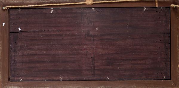 Scuola del XIX secolo Figure di amorini con ghirlande i fiori  - Asta Dipinti Antichi - Associazione Nazionale - Case d'Asta italiane